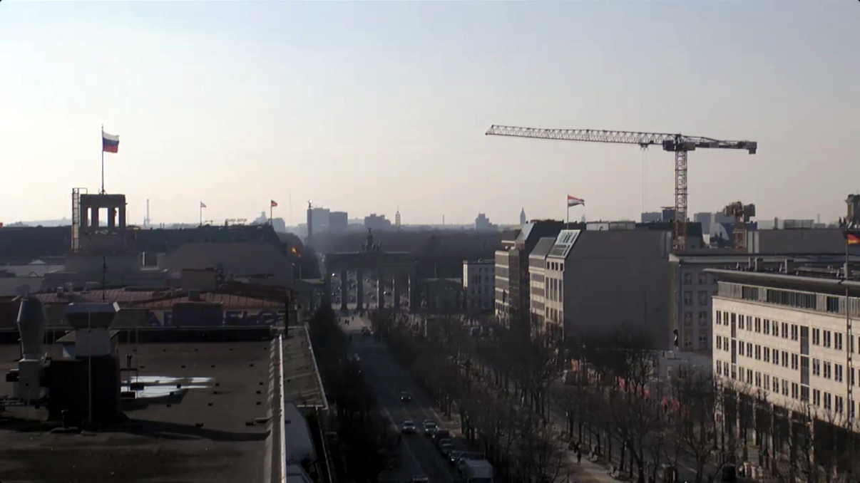 Берлин после разгона облаков