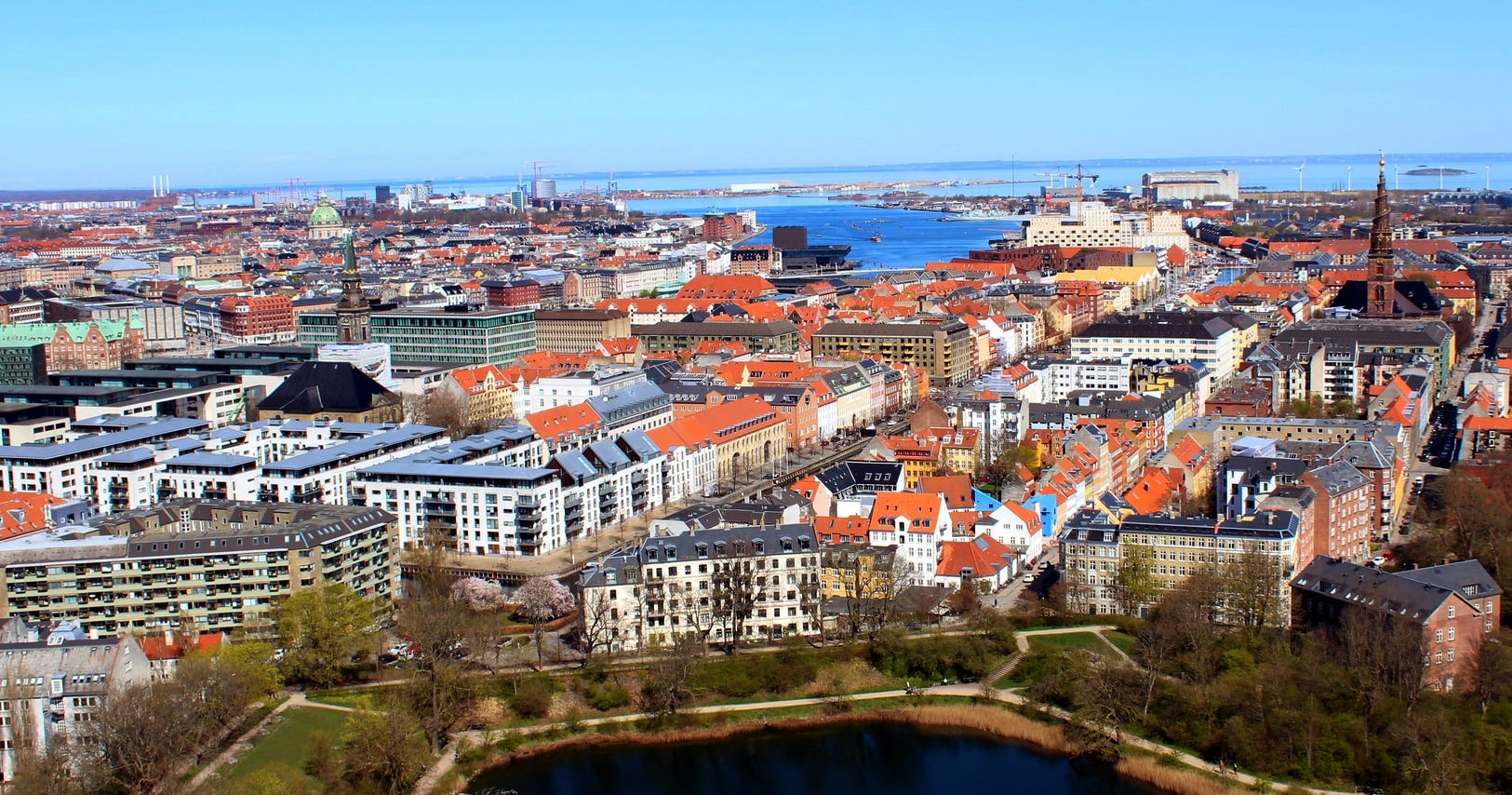 Копенгаген после разгона облаков