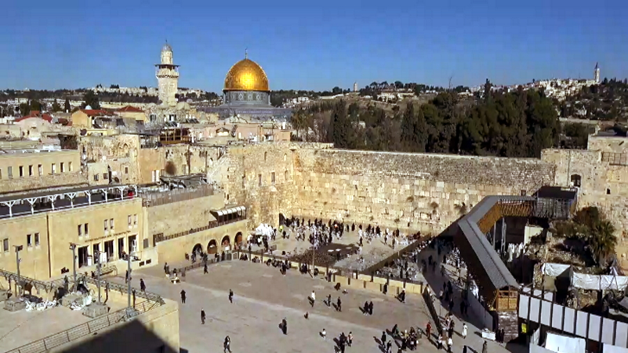 Иерусалим после разгона облаков