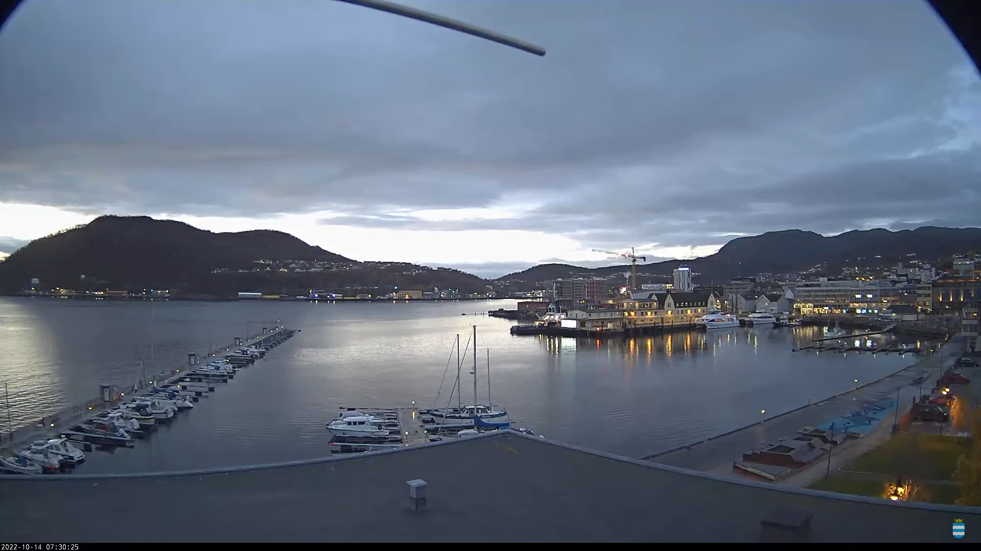 Тромс и Финнмарк до разгона облаков