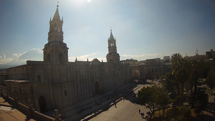 Арекипа после разгона облаков