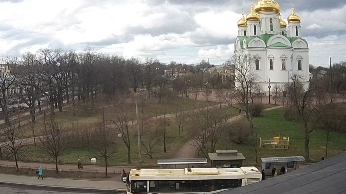 Пушкин до разгона облаков