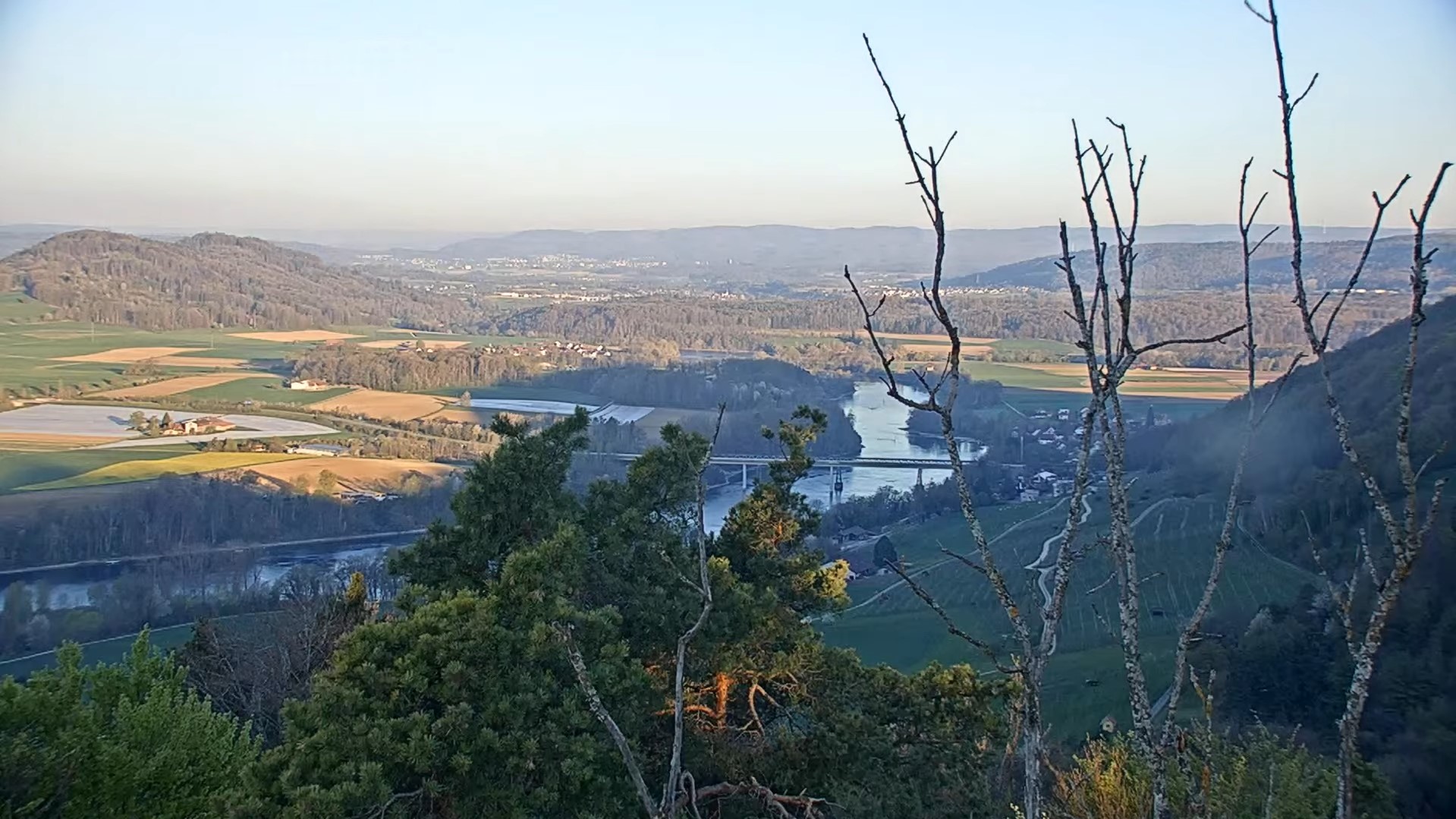 Штайн-на-Рейне после разгона облаков