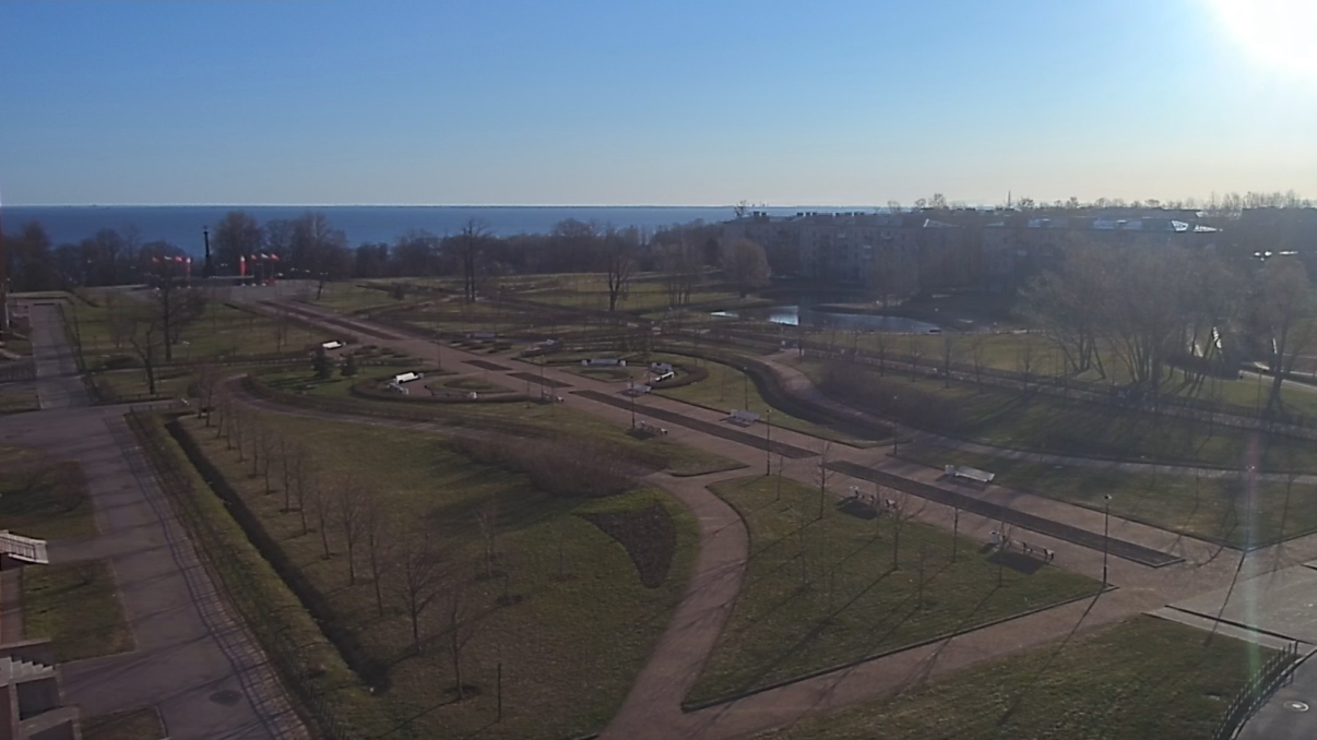 Ломоносов после разгона облаков