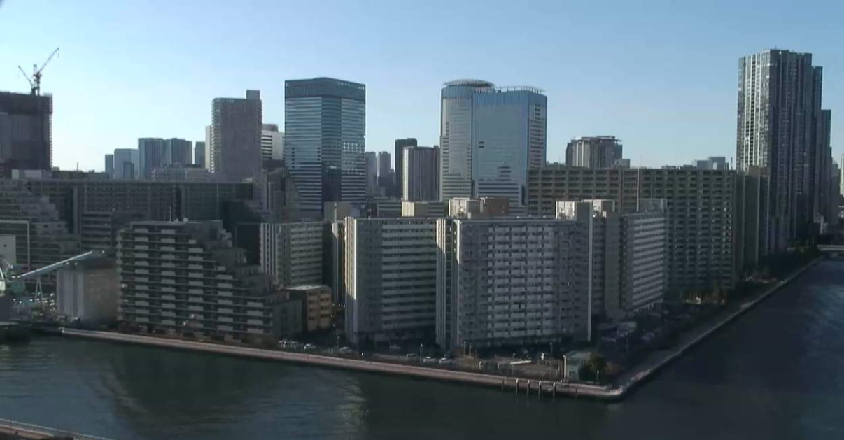 Токио после разгона облаков