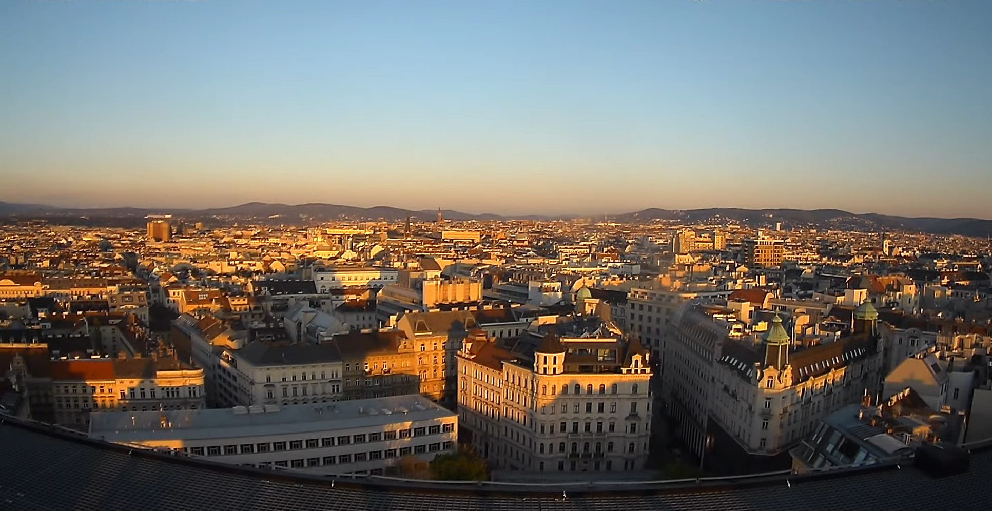 Вена после разгона облаков